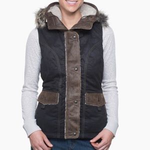 Kuhl goose down vest, like new